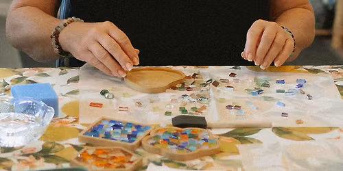 Sous-verres en mosa\u00efques - Atelier par Ast\u00e9ria