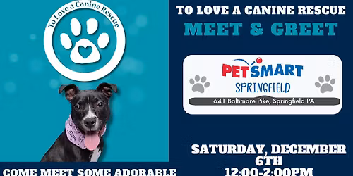TLC Meet & Greet - PetSmart Springfield