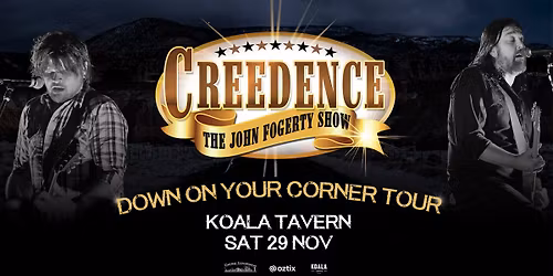 Creedence - The John Fogerty Show @ Koala Tavern - Redlands
