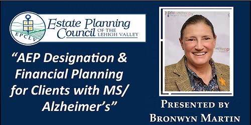 AEP & Financial Planning for Clients with MS\/Alzheimer's
