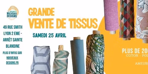 Vente de tissus 