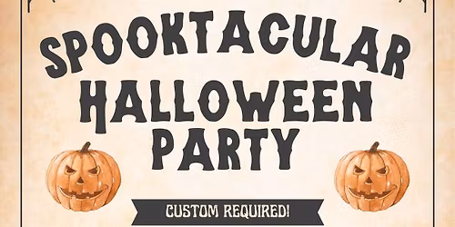 Boars Spooktacular Halloween Party