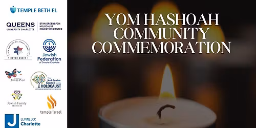 Yom HaShoah Community Commemoration