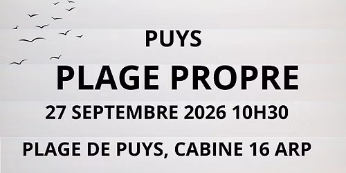 Puys Plage Propre