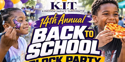 14th Annual Bk2Sch Block Party and Supply Giveaway