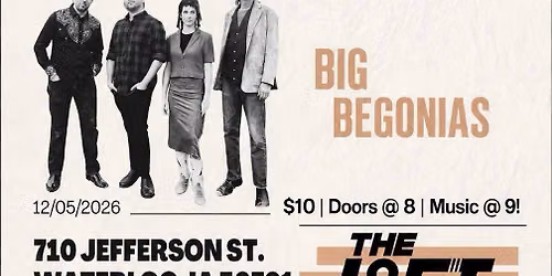 Katie & the Honky Tonks | Meg & the Wheelers | Big Begonias