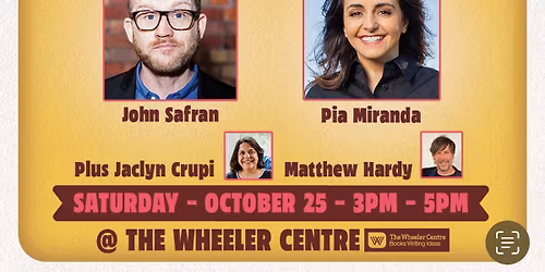 Best Seller Book Club - Live Game Show (Wheeler Centre)