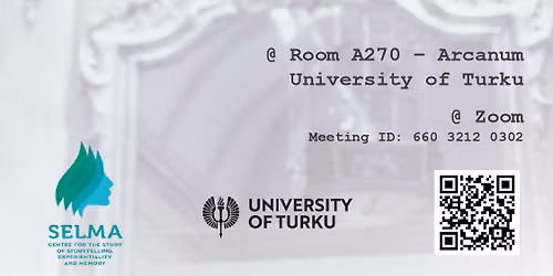 Time, Memory, Representation - SELMA Symposium