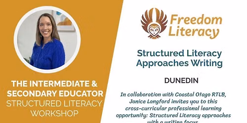 Structured literacy approaches writing workshop - Year 7-10+