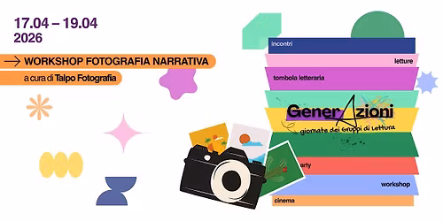 Workshop di Fotografia Narrativa - GenerAzioni