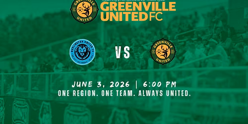 Greenville United vs Burlington United: United for Miracles