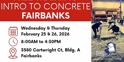 Intro to Concrete - FREE Hands-On Introductory Training