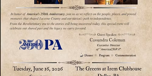 168th Annual Dinner