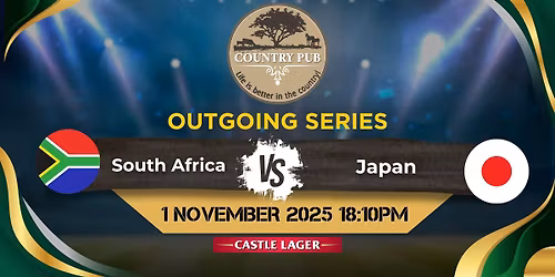 \ud83c\uddff\ud83c\udde6 SPRINGBOK RUGBY LIVE AT COUNTRY PUB \ud83c\uddff\ud83c\udde6