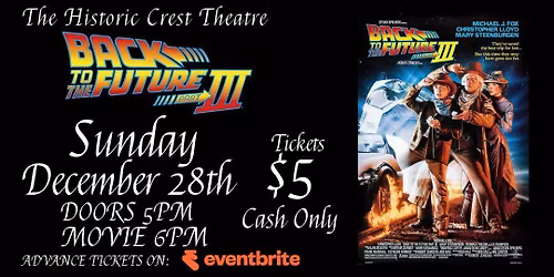 BACK TO THE FUTURE PART 3