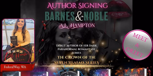 Meet the Author: A.L. Hampton - Signing Copies of Her Dark Paranormal Romantasy Series