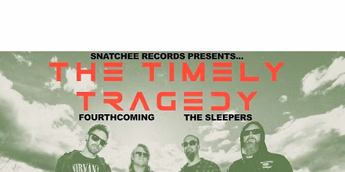 The Timely Tragedy, Low Level Henchmen and The Sleepers!!! Live at Wally\u2019s House of Booze!!!