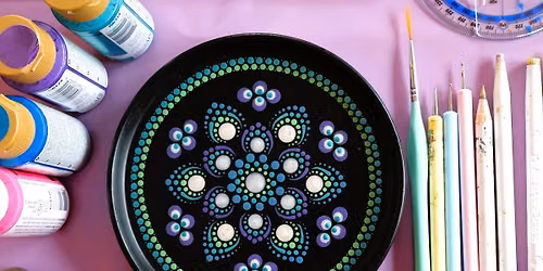 Mandala Ring Dish Painting