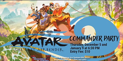 Avatar: The Last Airbender Commander Party