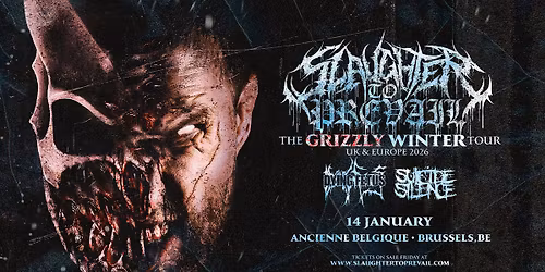 SOLD OUT! Slaughter to Prevail - The Grizzly Winter Tour 2026 | Ancienne Belgique