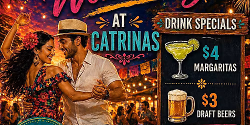 Bailamos Latin Music Night at Catrinas