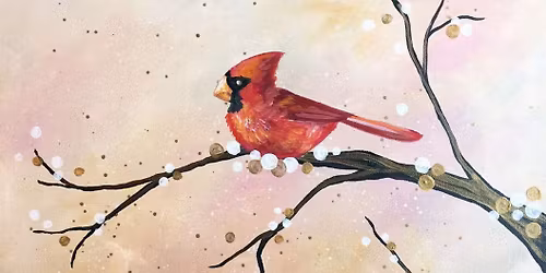 Paint and Sip: Classy Cardinal