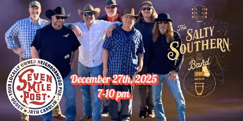 The Salty Southern Band at Seven Mile Debut!!!