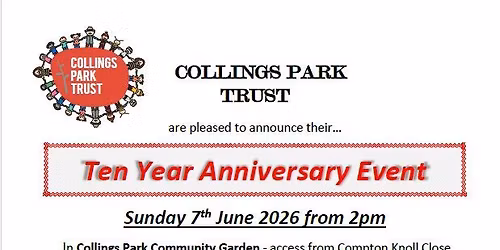 10 Year Anniversary Event - Collings Park Trust