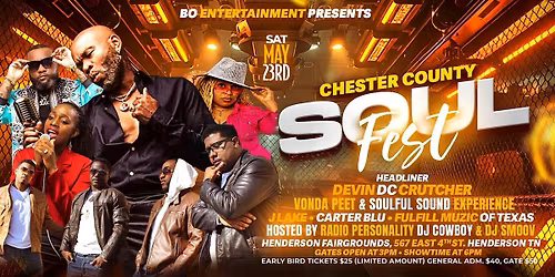 Chester County \u201cSOUL FEST\u201d
