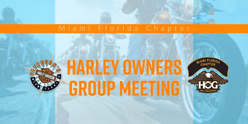 Harley Owners Group Meeting