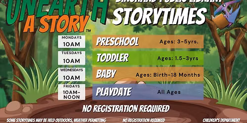 Preschool Storytimes