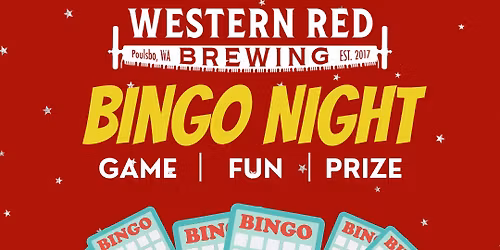 Barstool BINGO at Western Red Brewing