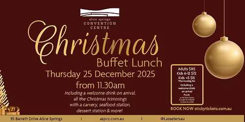 Christmas Day Buffet Lunch