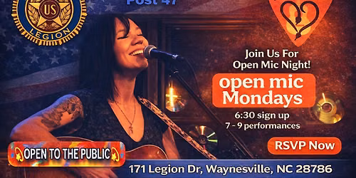 Open Mic Night with Bridget Gosset