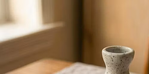 Make your own Pottery Sake Set with 4 cups