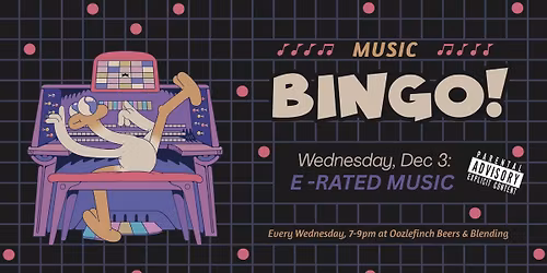 Inappropriate Music Bingo at Oozlefinch!