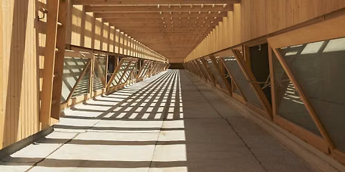 Ausstellungser\u00f6ffnung: Holzbau Architektur mit MENSCH. ORT. HAUS. VERSTAND.