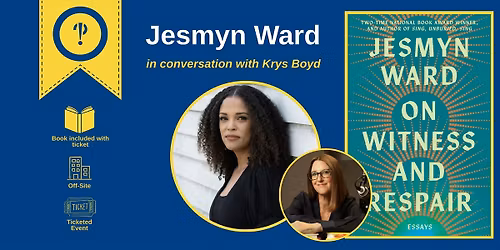 Interabang Books Hosts Jesmyn Ward in conversation with Krys Boyd
