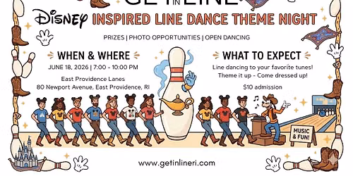Magical line dance theme night