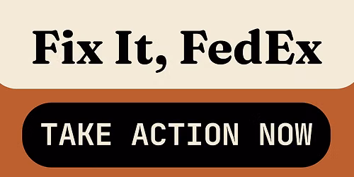 {BEVERLY MA} Says Fix It, Fedex!
