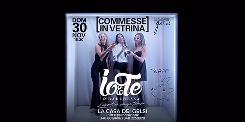 30.11 IO&TE presenta "COMMESSE IN VETRINA"