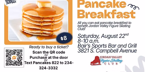 Fundraising Pancake Breakfast at Bair's