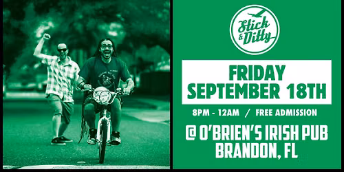 Stick & Ditty at O'Brien's Irish Pub & Grill (Brandon, FL) - 9\/18\/26