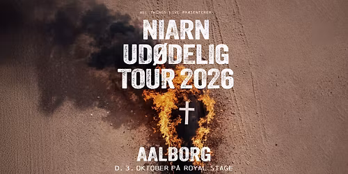 Niarn - Ud\u00f8delig Tour 2026 \/\/ Skr\u00e5en, Royal Stage 