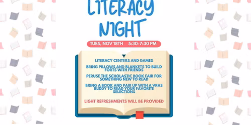 Literacy Night at Reagan Elementary