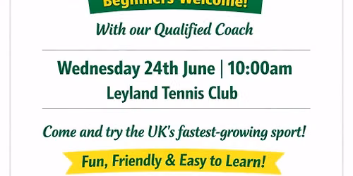 Pickleball Taster session