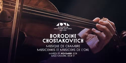 Musique de chambre - Borodine \/ Chostakovitch - Musiciens de l\u2019ONL