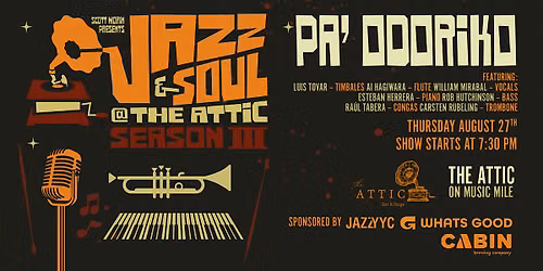 PA' ODORIKO FEAT. LUIS TOLVAR (TIMBALES), AI HAGIWARA (FLUTE) & MANY MORE!