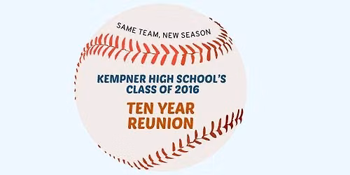 KHS Class of 2016 Ten-Year Reunion