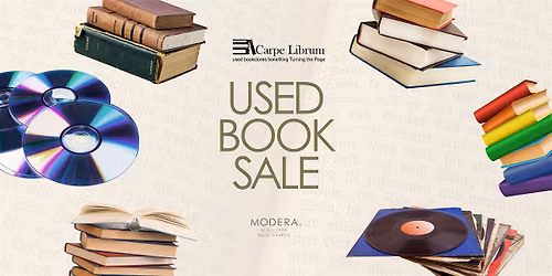Carpe Librum Pop-Up Used Book Sale